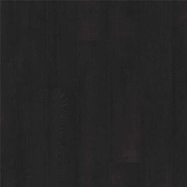 Czarne panele podłogowe Dąb czarny malowany