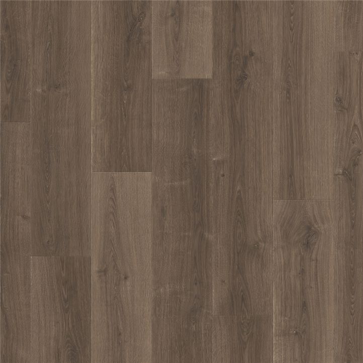 Ciemne panele podłogowe Dąb szczotkowany brązowy